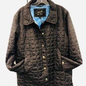Brown Coach Outerwear Coat -Size XL (NWT)